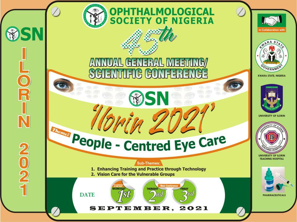 The 45th annual General Meeting/Scientific Conference of the Ophthalmological Society of Nigeria