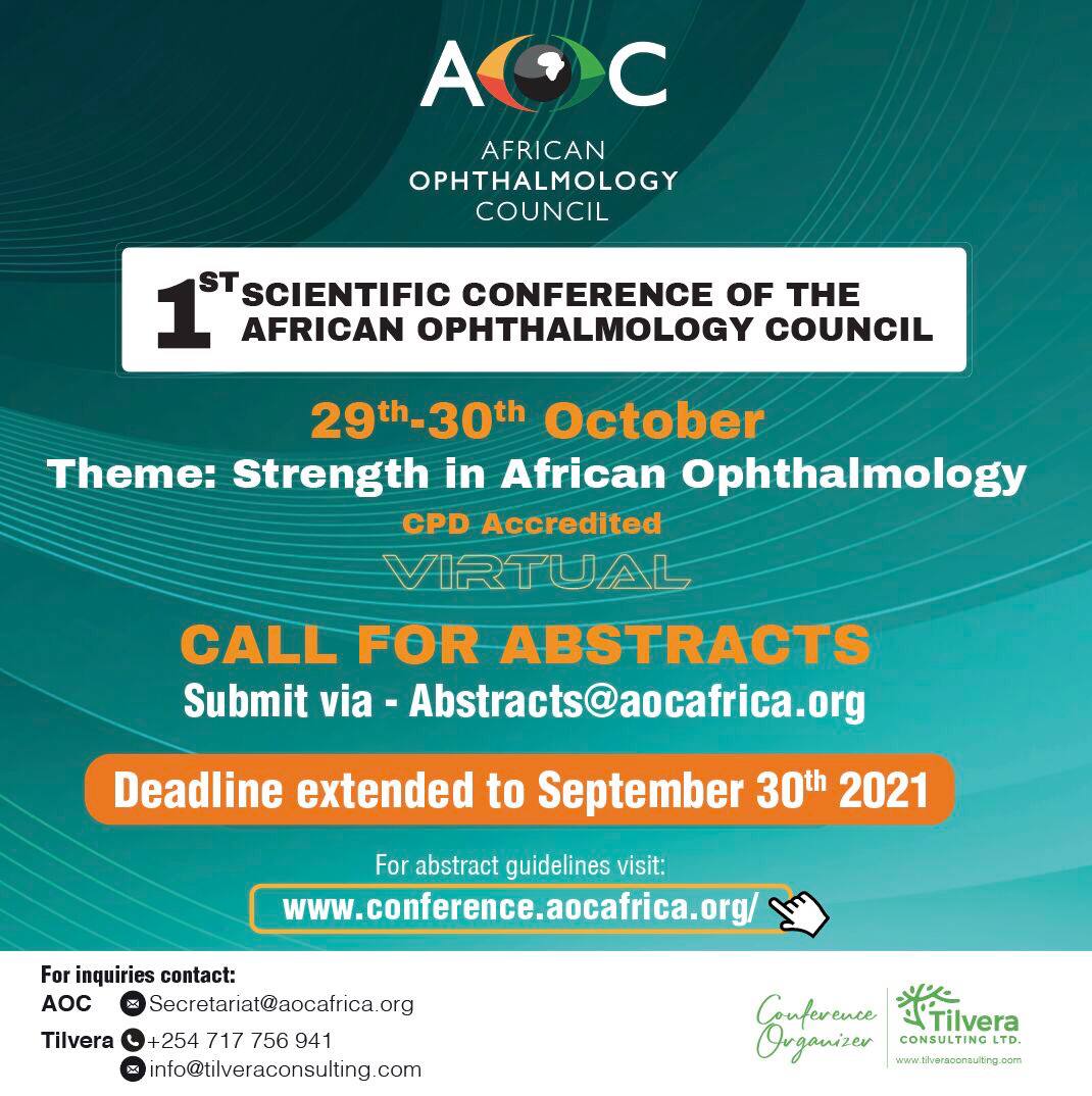 1st Scientific Conference of the African Ophthalmology Council